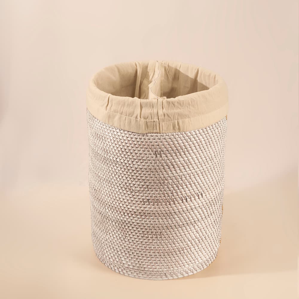 Custom Sized Round Rattan Laundry Baskets